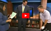 Dr.
                    Domb Gives Tips on Avoiding Golf Injuries
